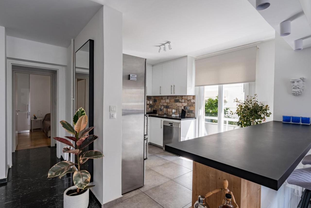 The Black Marble - Sea View, 2Br, 2Ba By Bnc Athen Exterior foto