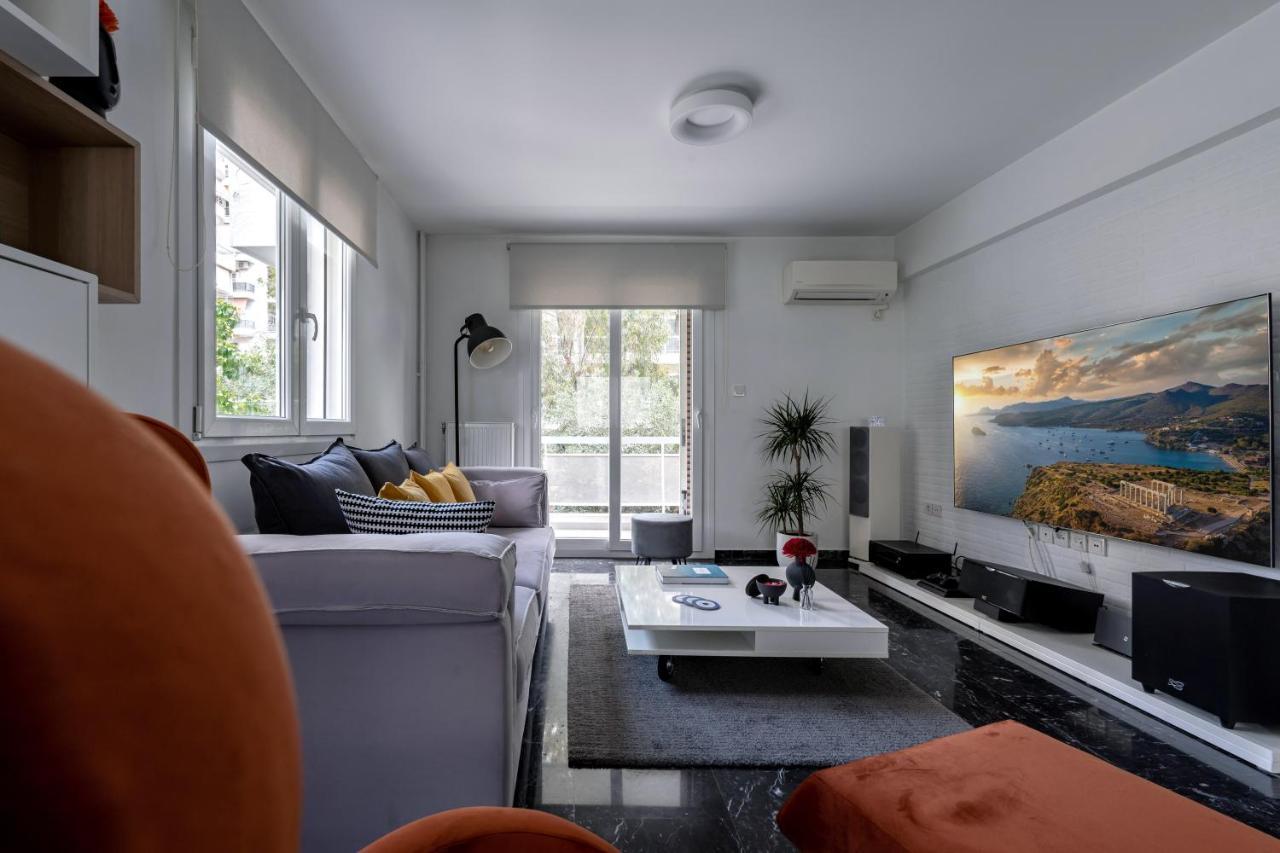 The Black Marble - Sea View, 2Br, 2Ba By Bnc Athen Exterior foto